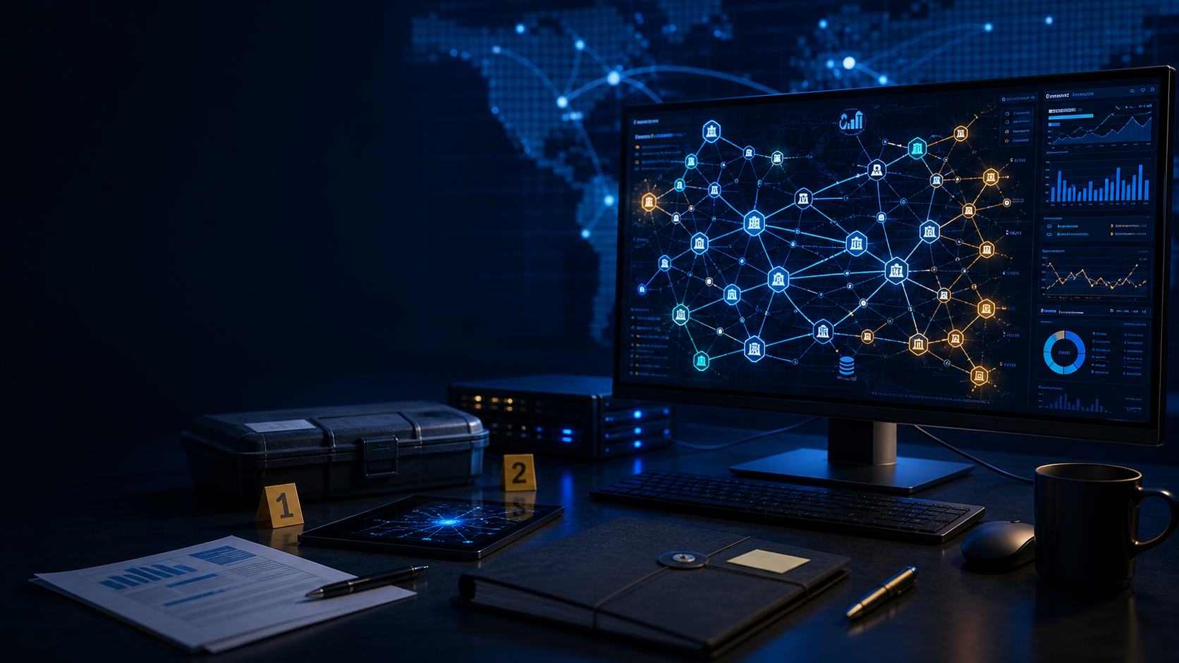 Blockchain transactieanalyse in een forensische werkomgeving