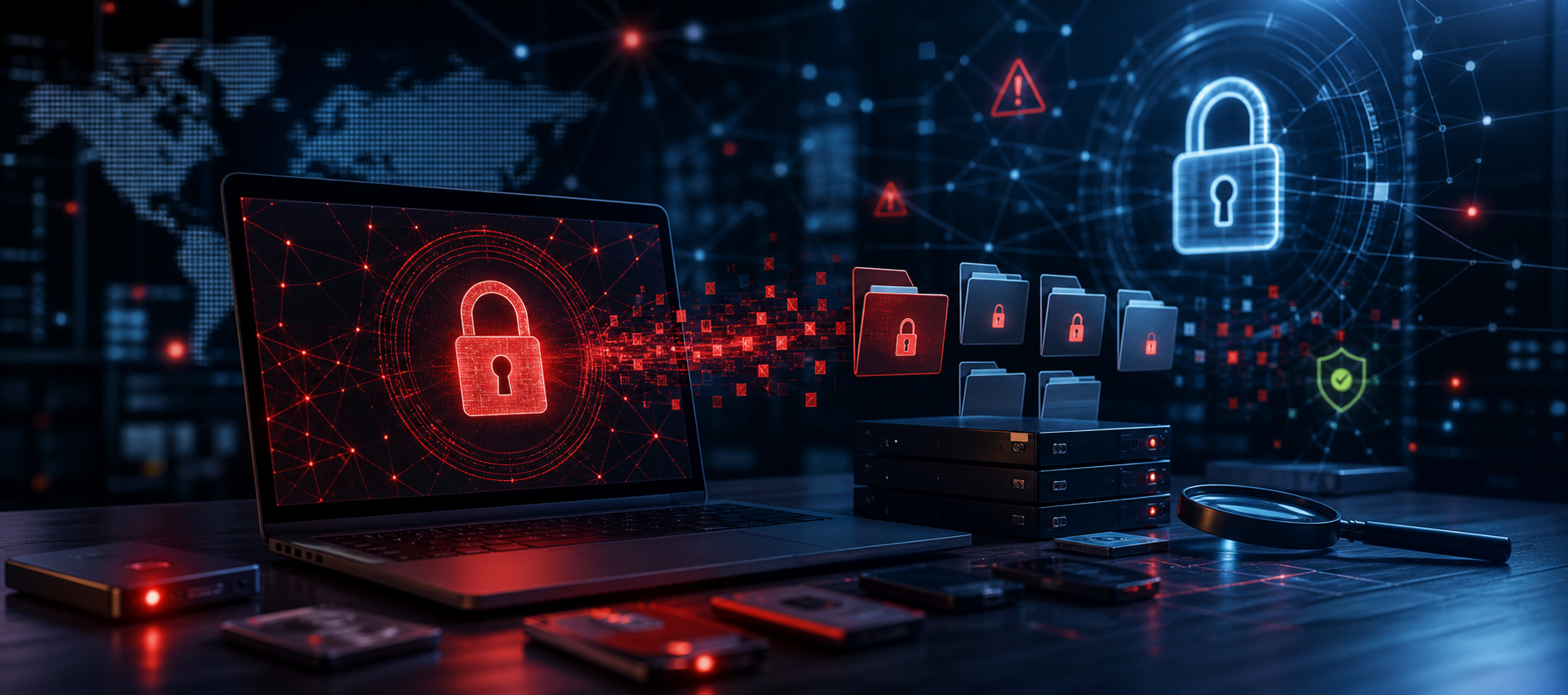 Forensisch onderzoek na een ransomware-aanval