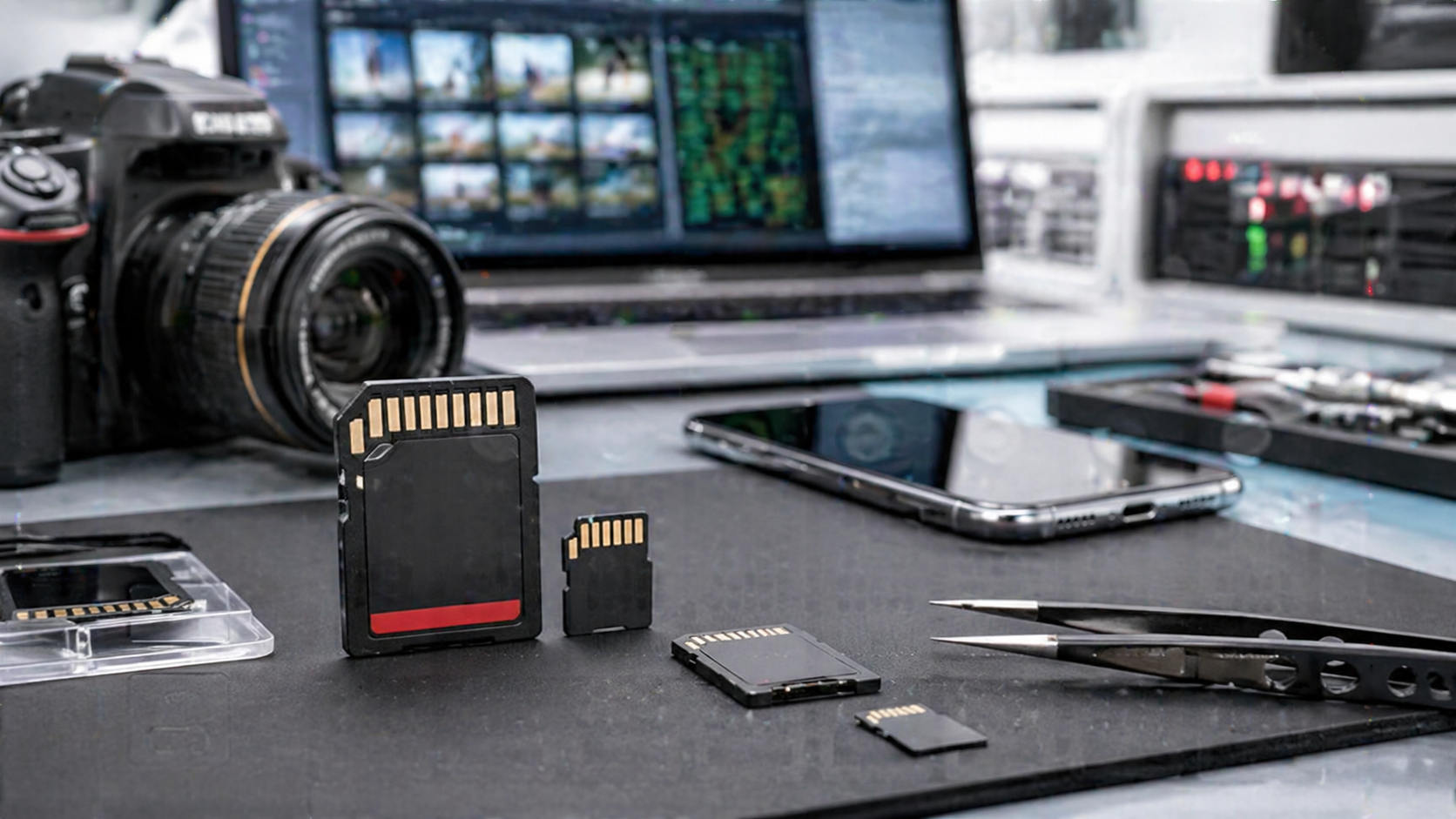 SD kart ve microSD veri kurtarma laboratuvarı